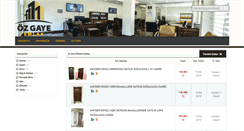 Desktop Screenshot of ozgayeemlak.com